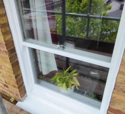 After Sash Window Painting